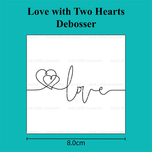 Love with two hearts Debosser