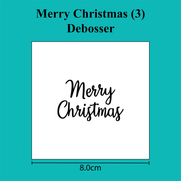 Merry Christmas (3) - Debosser