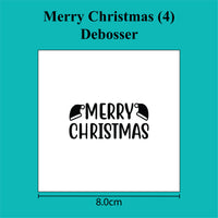 Merry Christmas (4) - Debosser