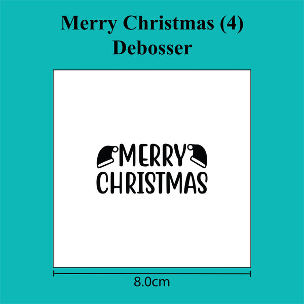 Merry Christmas (4) - Debosser