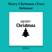Merry Christmas (Tree) - Debosser