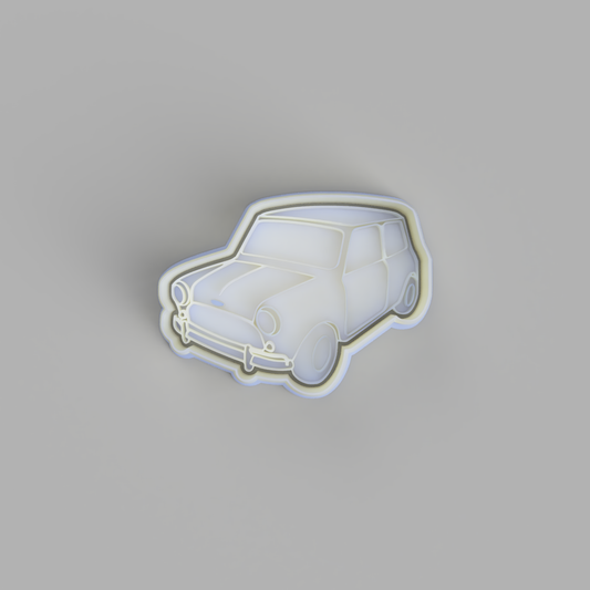 Mini Cooper Side Angle Cookie Cutter and Embosser - just-little-luxuries
