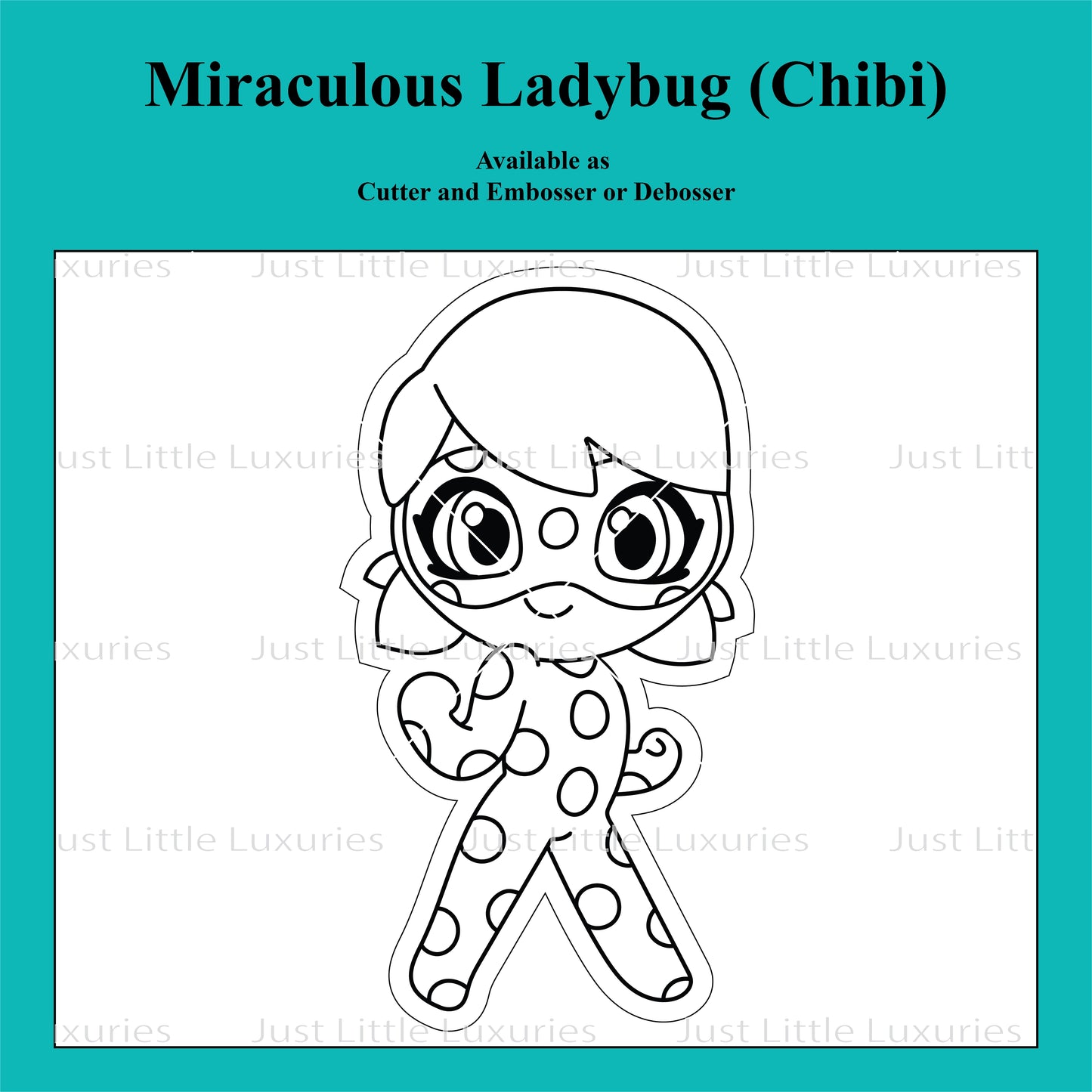 Miraculous Ladybug Chibi Cookie Cutter