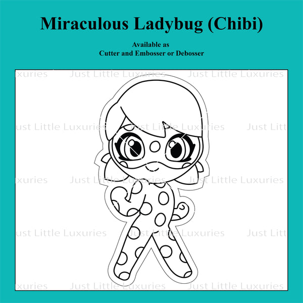 Miraculous Ladybug - Miraculous Ladybug Chibi Cookie Cutter