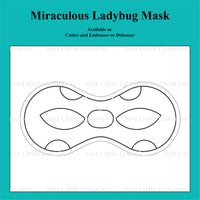 Miraculous Ladybug Mask Cookie Cutter