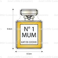 1 Mum Perfume Bottle Cookie Cutter