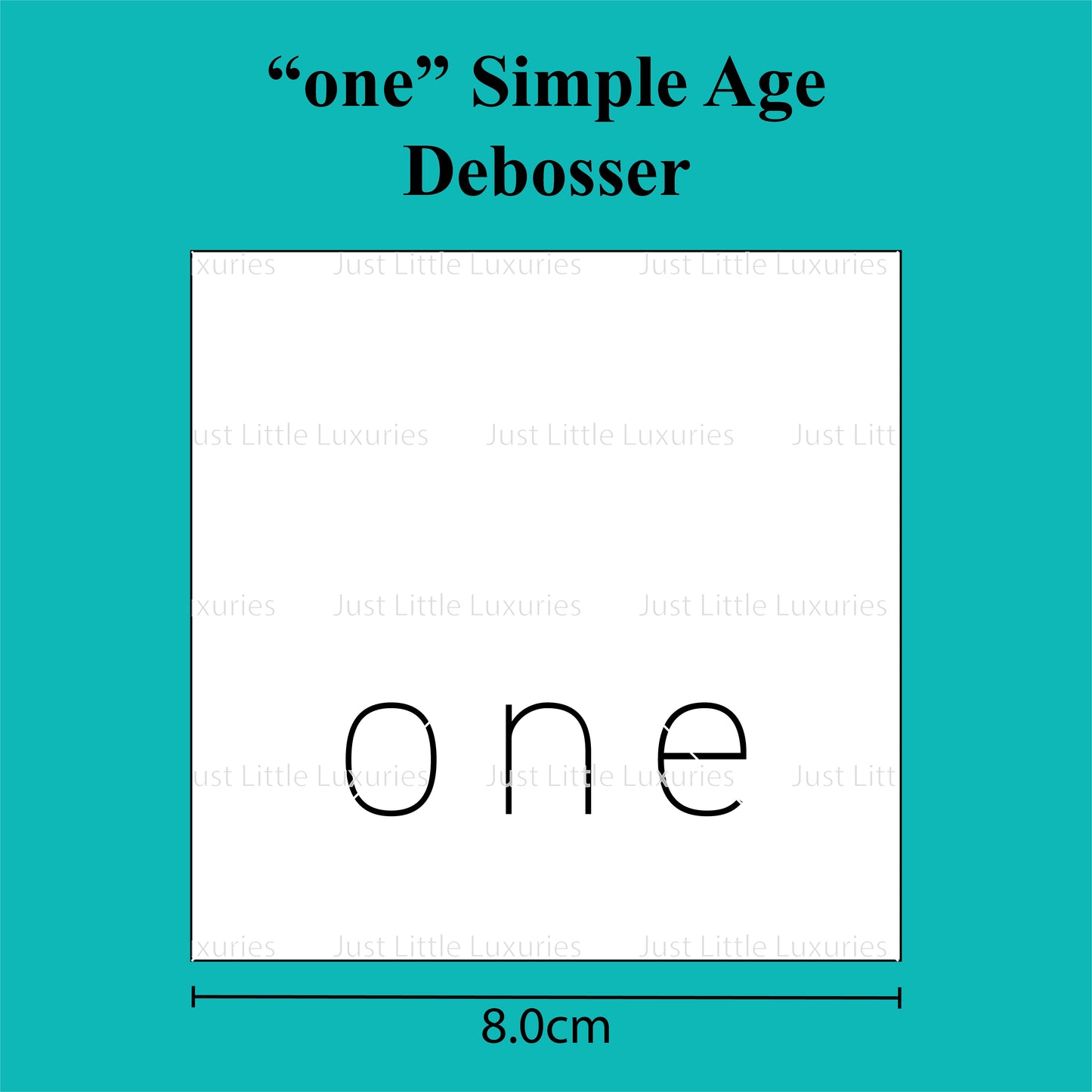 Simple Age Debosser