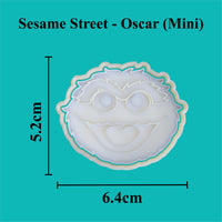 Oscar The Grouch Cookie Cutter