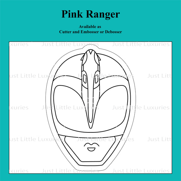 Pink Ranger Cookie Cutter