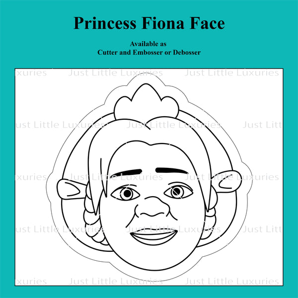 Princess Fiona Face Cookie Cutter