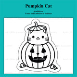 Pumpkin Cat Cookie Cutter