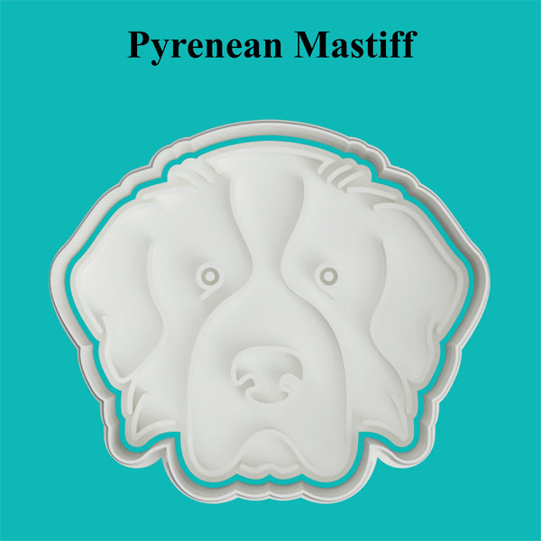 Pyrenean Mastiff Cookie Cutter and Embosser