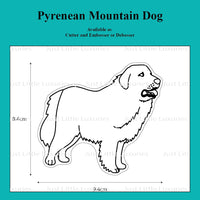 Pyrenean Mountain Dog Cookie Cutter