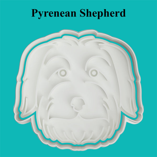 Pyrenean Shepherd Cookie Cutter and Embosser