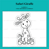Safari Giraffe Cookie Cutter
