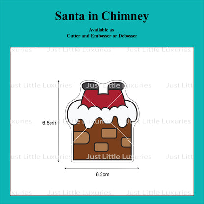 The Cute Santa Collection - Santa in Chimney