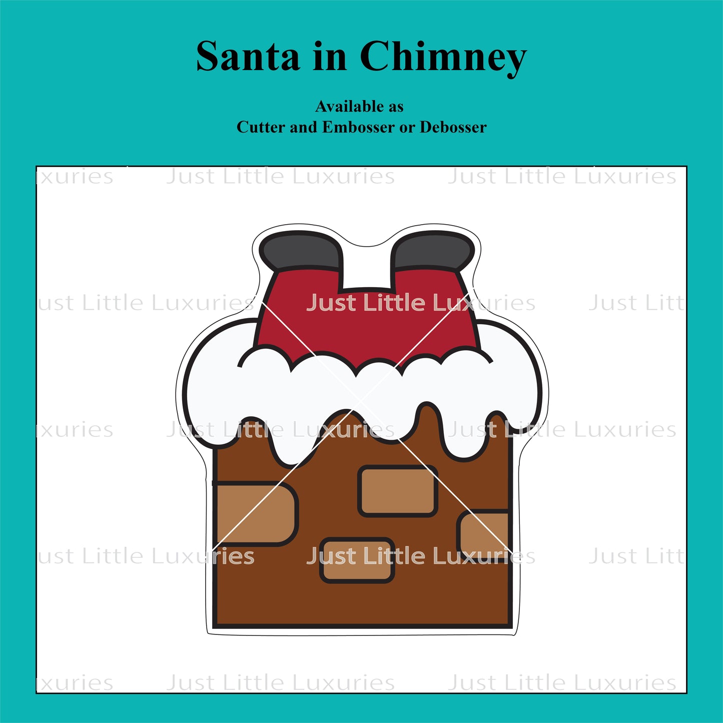 The Cute Santa Collection - Santa in Chimney