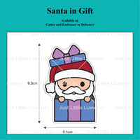 The Cute Santa Collection - Santa in Gift