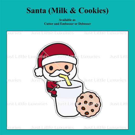 The Cute Santa Collection - Santa (Milk & Cookies)