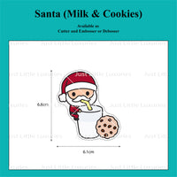 The Cute Santa Collection - Santa (Milk & Cookies)