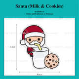 The Cute Santa Collection - Santa (Milk & Cookies)