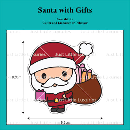 The Cute Santa Collection - Santa with Gifts