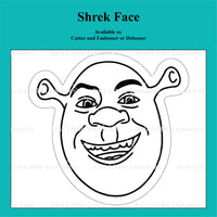 Shrek Face Cookie Cutter