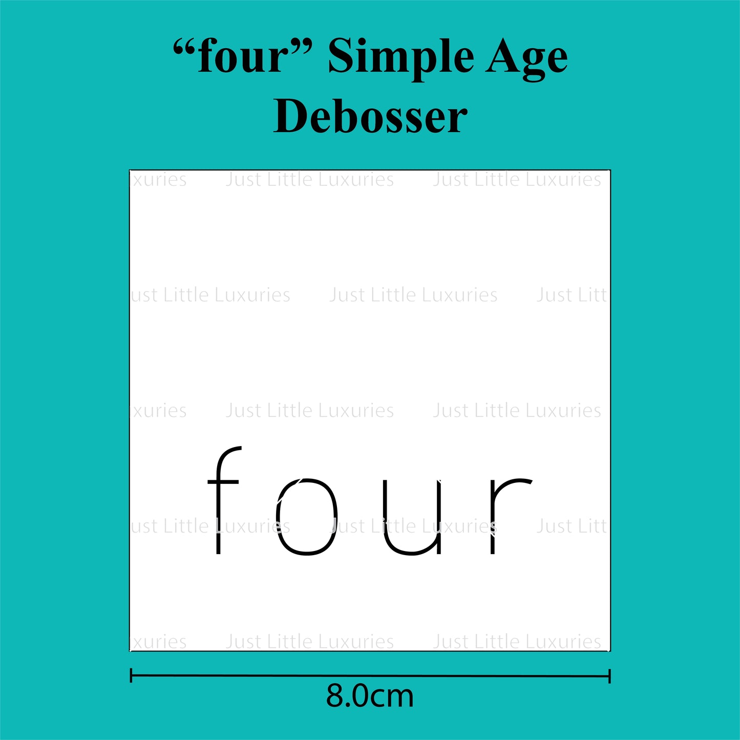 Simple Age Debosser