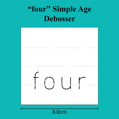 Simple Age Debosser