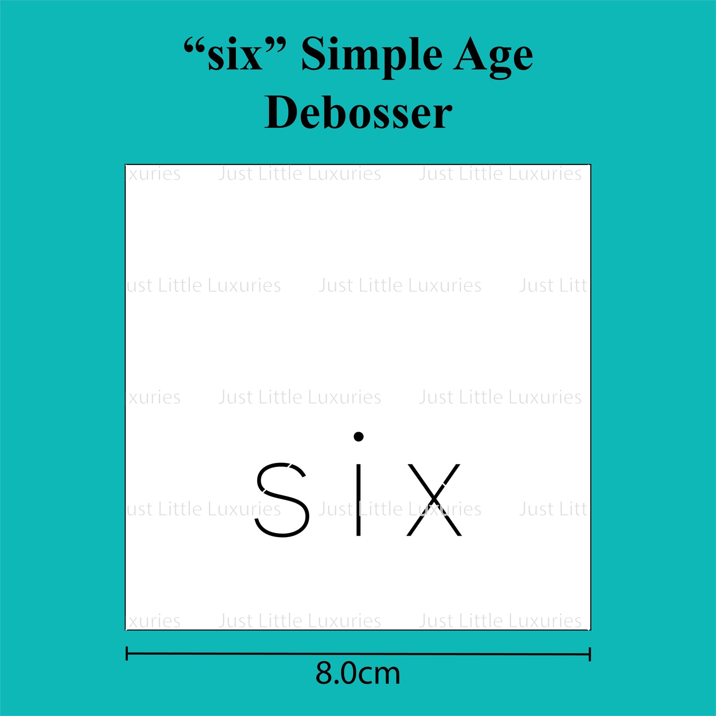 Simple Age Debosser