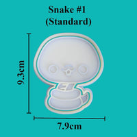 Kawaii Snake #1 Cookie Cutter - just-little-luxuries