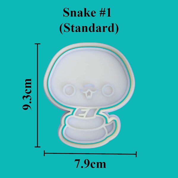 Kawaii Snake #1 Cookie Cutter - just-little-luxuries