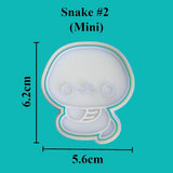 Kawaii Snake #2 Cookie Cutter - just-little-luxuries