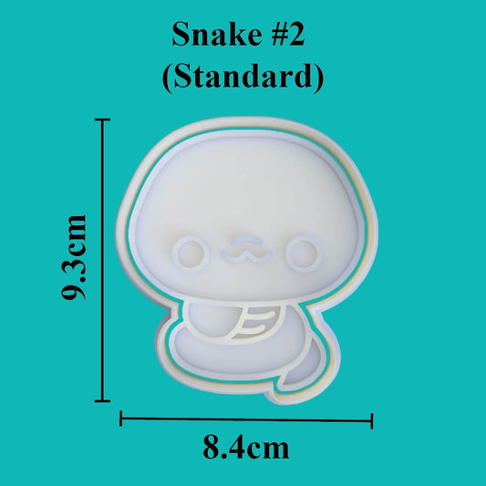 Kawaii Snake #2 Cookie Cutter - just-little-luxuries