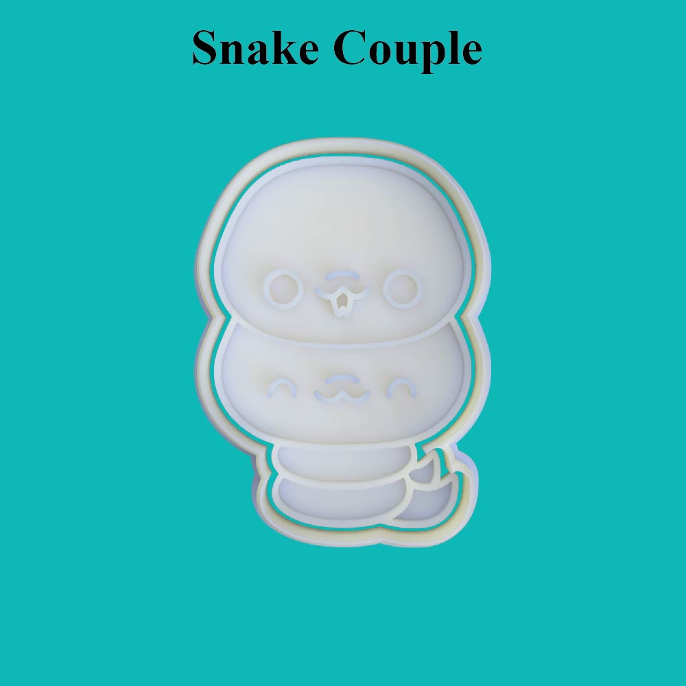 Kawaii Snakes - Valentine's Day Set - just-little-luxuries