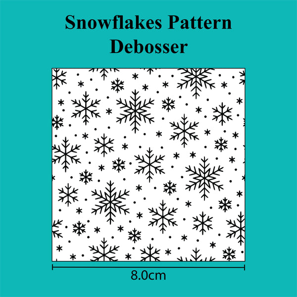 Snowflake Pattern - Debosser