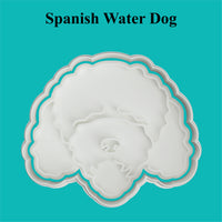 Spanish Water Dog Cookie Cutter and Embosser