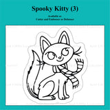 Halloween - Spooky Kitty (3) Cookie Cutter