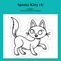 Halloween - Spooky Kitty (4) Cookie Cutter