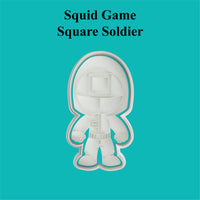 The Game - Soldier (Square) Cookie Cutter