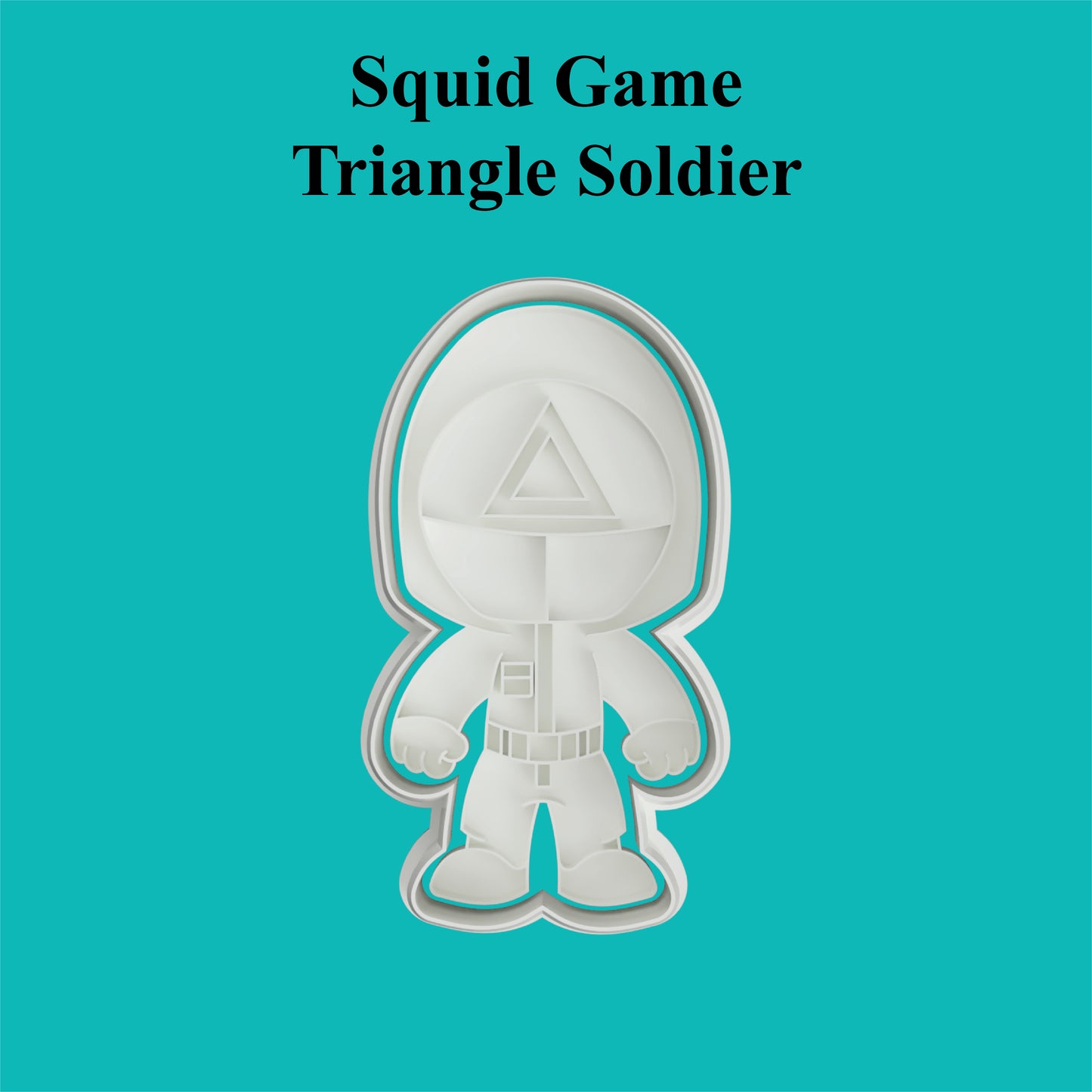 The Game - Soldier (Triangle) Cookie Cutter