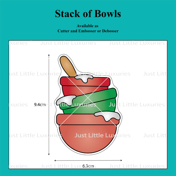 Stack of Bowls Cookie Cutter