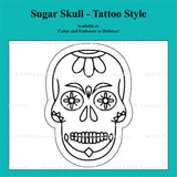 Sugar Skull - Tattoo Style Cookie Cutter