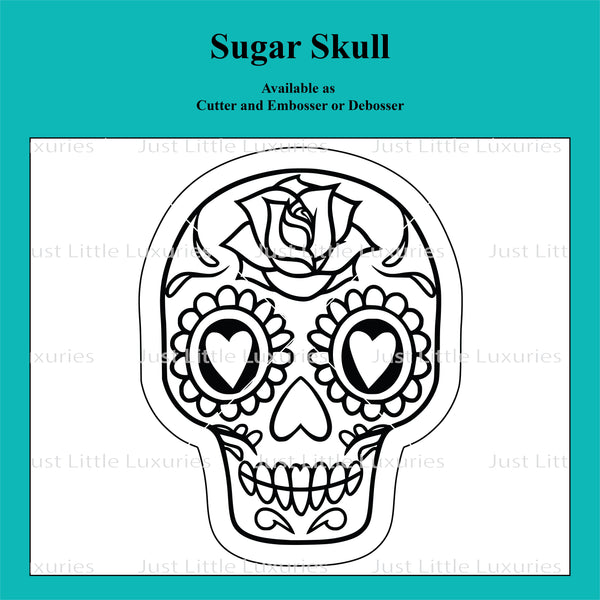 Sugar Skull Cookie Cutter