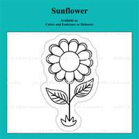 On the Farm -  Sunflower Cookie Cutter