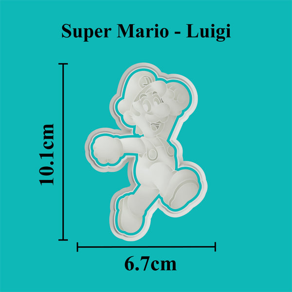 Super Mario - Luigi Cookie Cutter