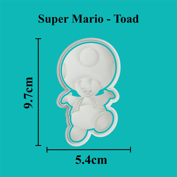 Super Mario - Toad Cookie Cutter