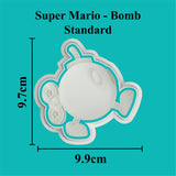 Super Mario - Bomb Cookie Cutter