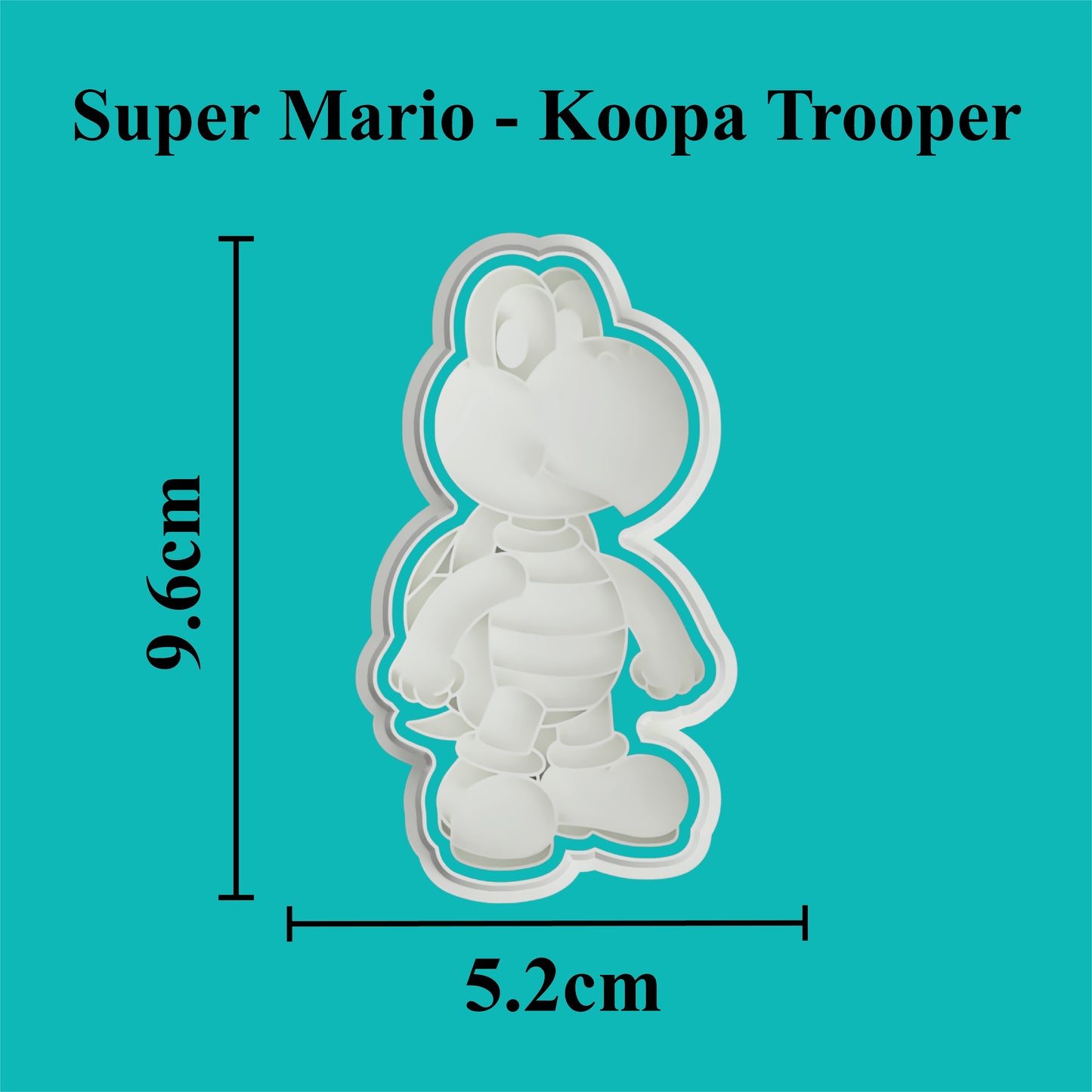 Koopa Trooper Cookie Cutter