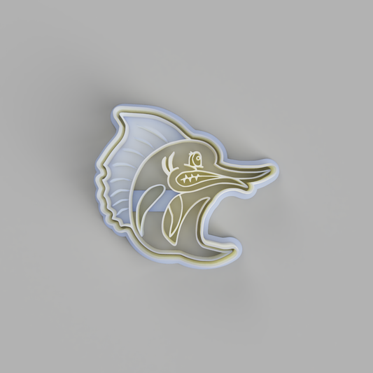 Angry Swordfish Cookie Cutter - just-little-luxuries